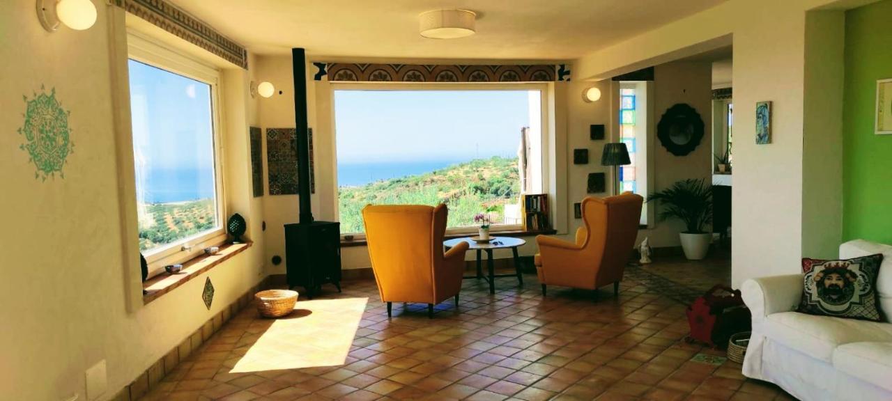 Villa Immersa In Oliveto Vista Mare Sciacca Exterior foto